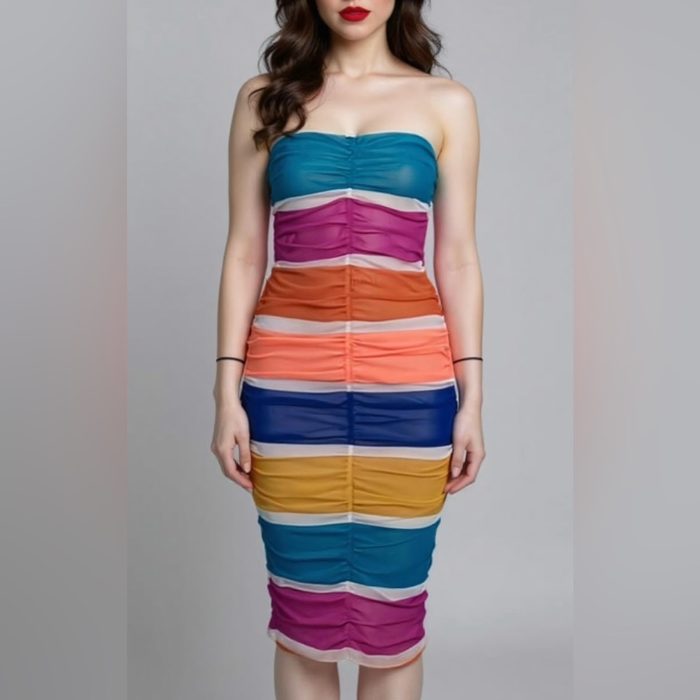 Win win small multi color dress
